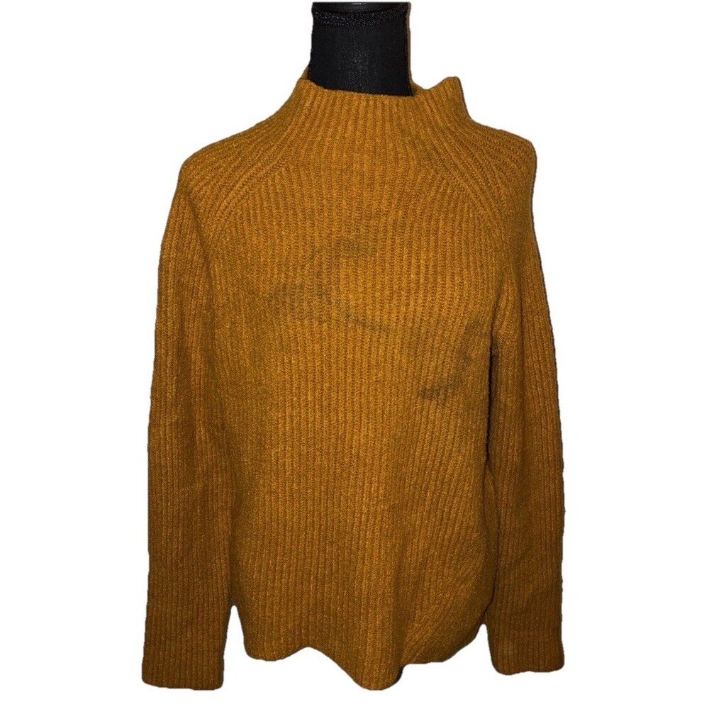 Madewell Medium Long Sleeve Chunky Knit Pullover Sweater
